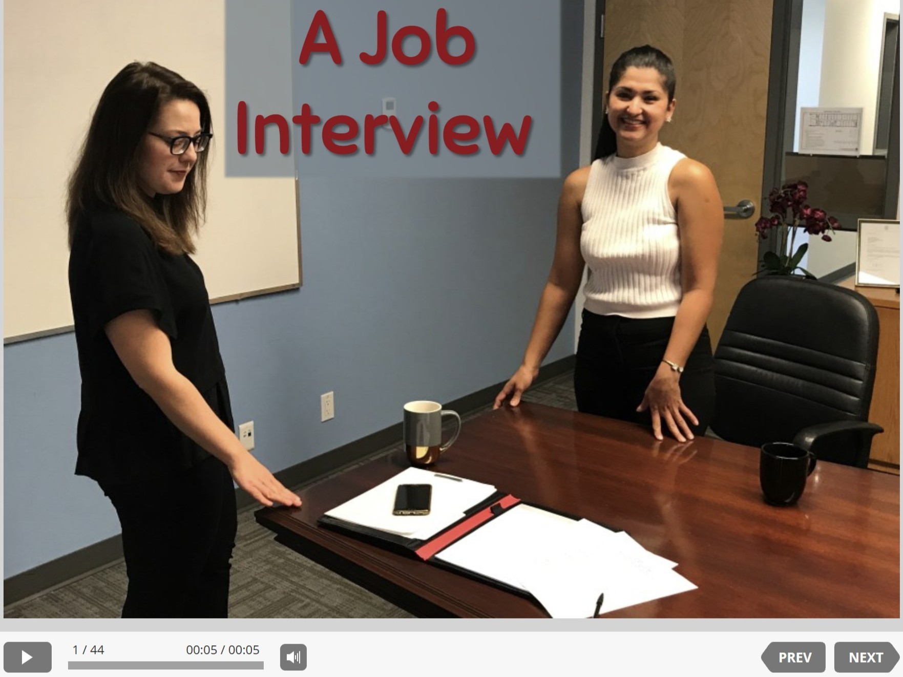 Job Interview Advice module thumbnail